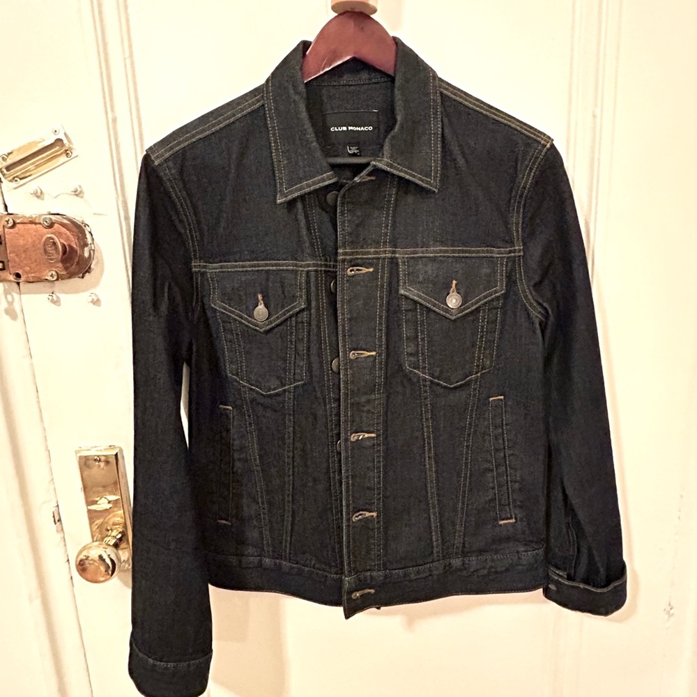 Like new Club Monaco denim jacket